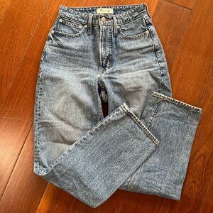 Madewell Curvy Perfect Vintage Straight Leg Jean 24